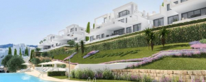 COSTA DEL SOL MIJAS GOLF FIRST LINE-NEAR MARBELLA - STUNNING VIEWS - GROUND FLOOR PENTHOUSE APPARTEMENT - 3 BEDROOMS - BIG TERRAS AND GARDEN 2- 6 persons ONE PRICE! - COMPLETELY FURNISHED AND EQUIPT F